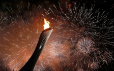 Sochi 2014 Winter Olympic Games: Olympic Flame, Fireworks