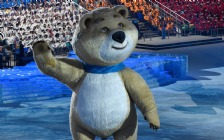 Sochi 2014 Winter Olympics Opening Ceremony, Mascot: Polar Bear