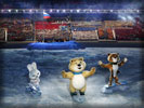 2014 Winter Olympic Games Mascots: Hare, Polar Bear & Leopard