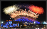 Sochi 2014 Winter Olympics Opening Ceremony, "Fisht" Olympic Stadium, Fireworks