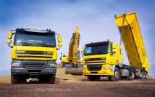 DAF CF Trucks, Yellow