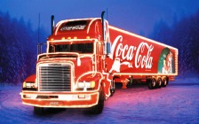 Freightliner Christmas Truck, Coca-Cola