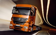 Mercedes-Benz Axor on the Road