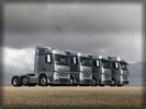 Mercedes-Benz Actros Trucks, Gray