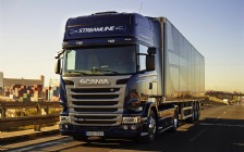 Scania R490 on the Road, Blue