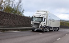 Scania R480 on the Road, White