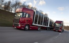 Scania R730 Trucks on the Road