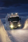 Scania R580, Snow, Winter