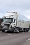 Scania R480 on the Road, White